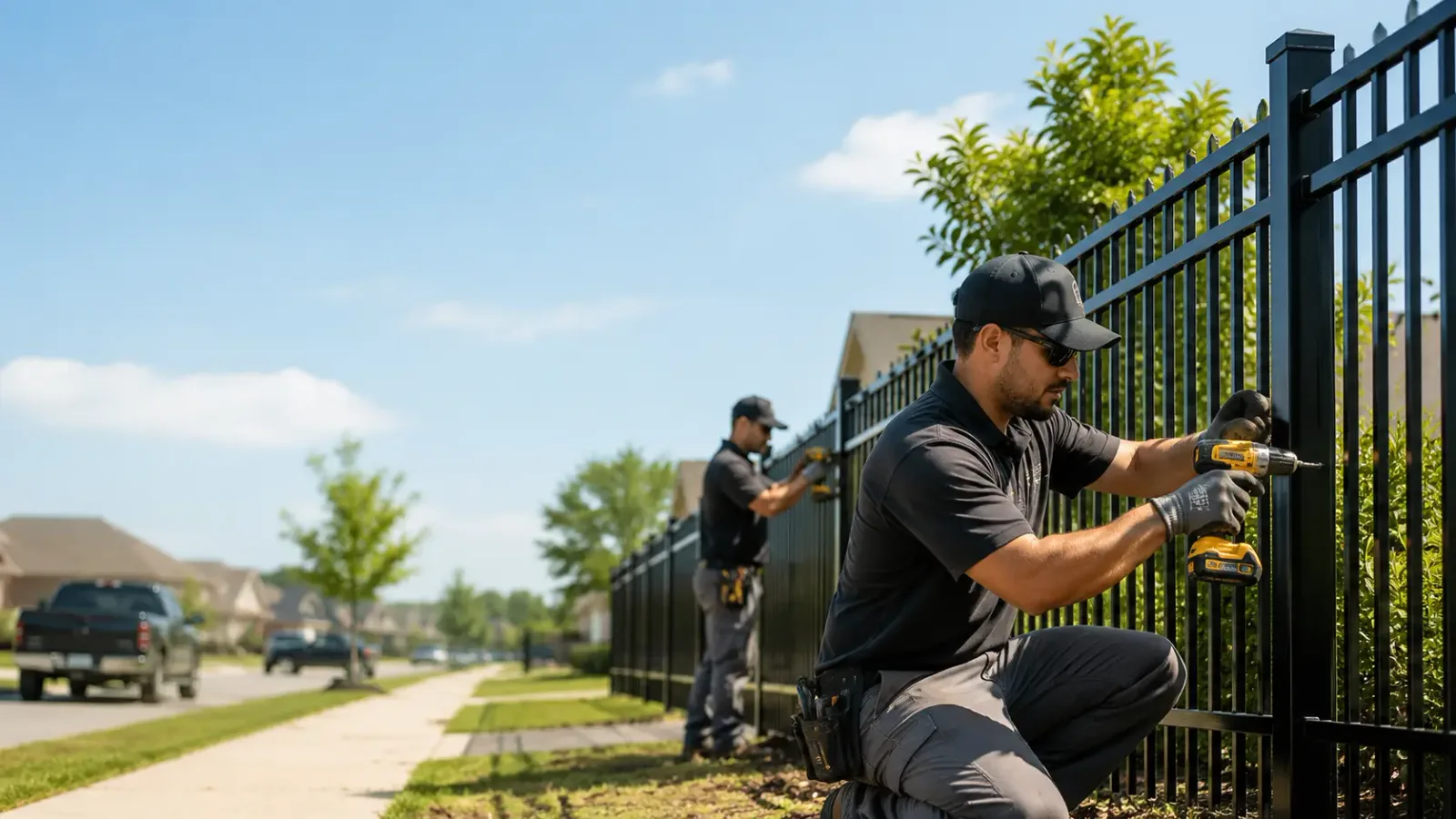 Metal Fence Installation in Curtiss, WI